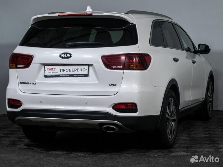 Kia Sorento Prime 2.2 AT, 2018, 113 296 км