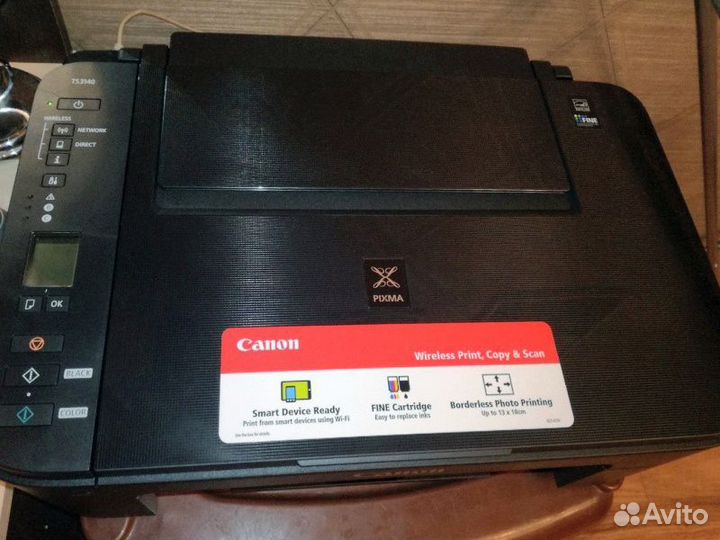 Цветной струйный мфу принтер canon