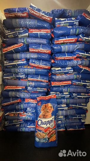 Сухой корм для собак Chappi, 15кг