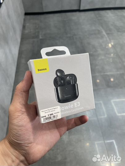 Беспроводные наушники Baseus E3