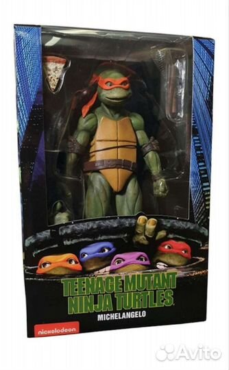 Черепашки-ниндзя Neca 18 см