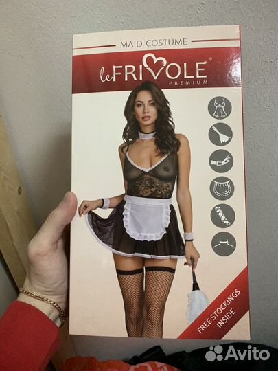 Эротический костюм горничной LeFrivole