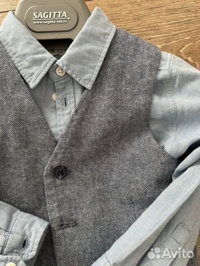 Комплект брюки и рубашка-жилет HM