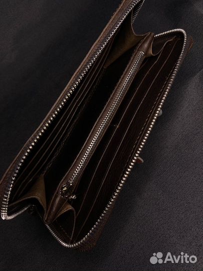 Мужской клатч из натуральной кожи