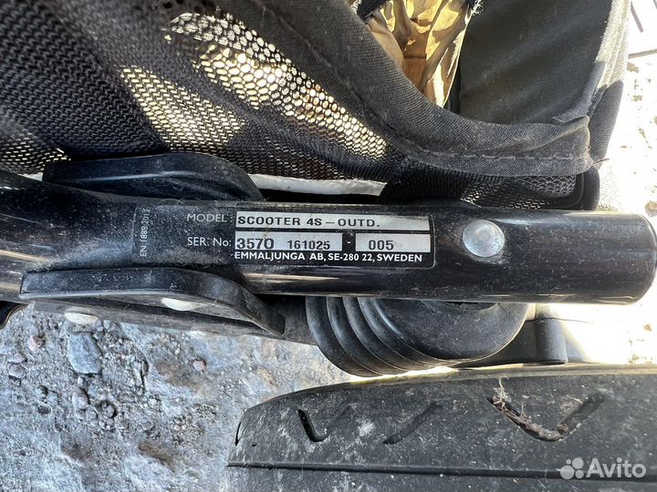 Коляска emmaljunga scooter 4s