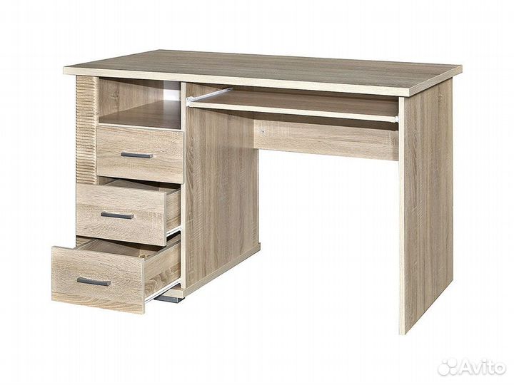 Стол письменный гресс, Дуб сонома светлый