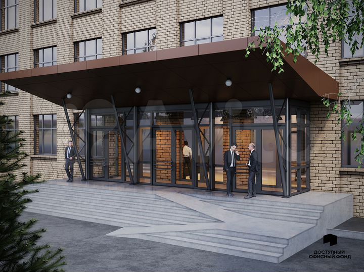 Блок офисов без вложений, 190.6 м²