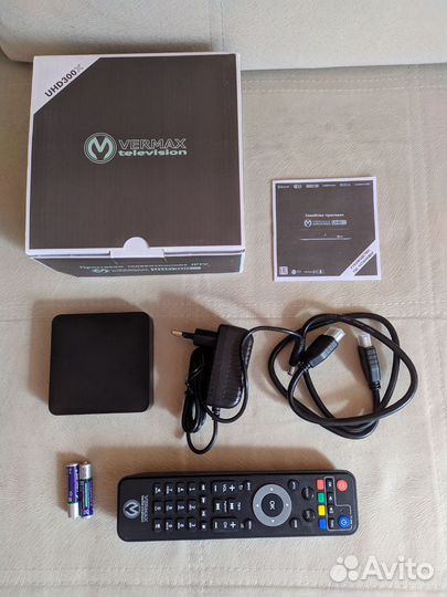 Продам тв-приставку Vermax UHD300X (с Wi-Fi)