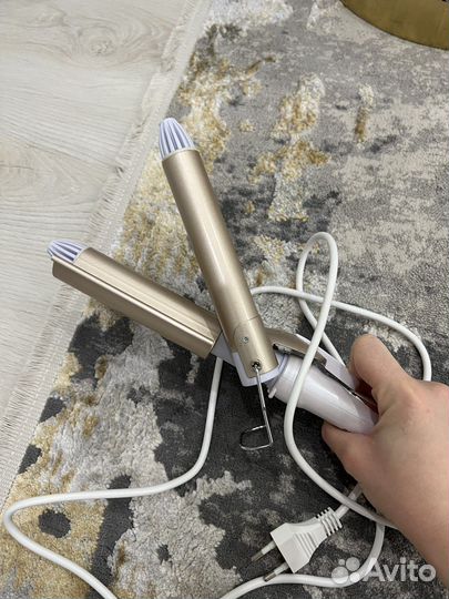 Плойка гофре тройная для волос