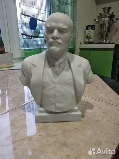 Бюст ленина - бисквит лфз