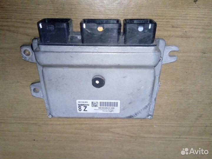 Блок управления двигателем Ниссан Ноут 1.6