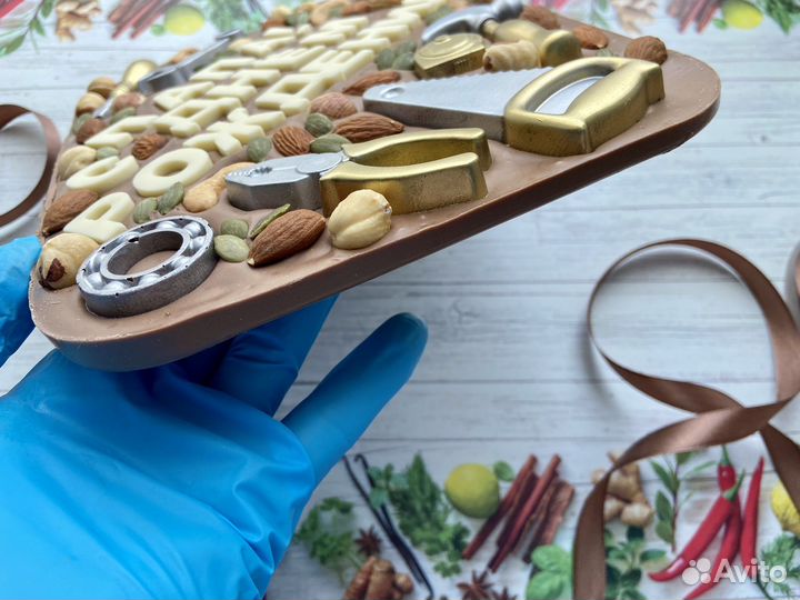 Огромная шоколадка