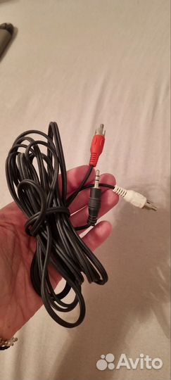 Кабель 2 rca aux тюльпаны 3 метра