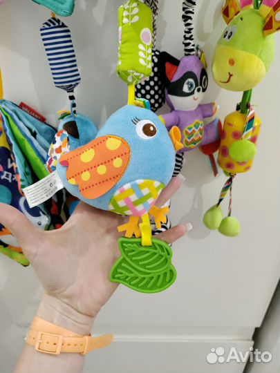 Игрушки подвесы для малышей пакетом