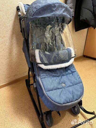Санки коляска Nika «наши детки» 6