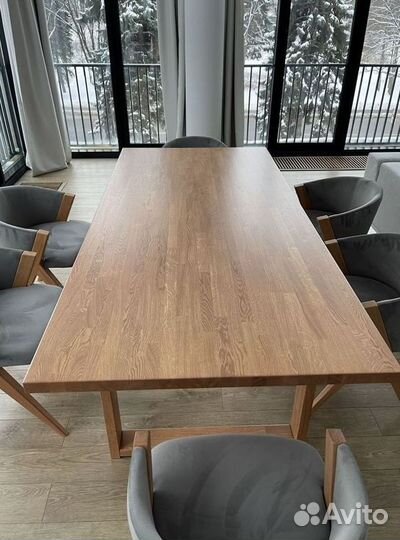 Стол кухонный, деревянное подстолье