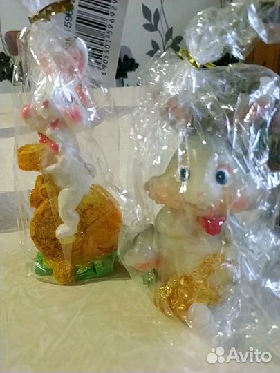 Свечи, новогодние подарки