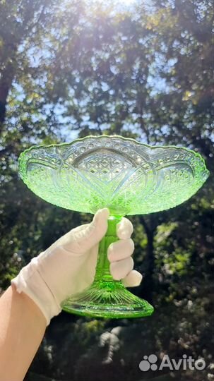 Ваза на ножке Мальцов