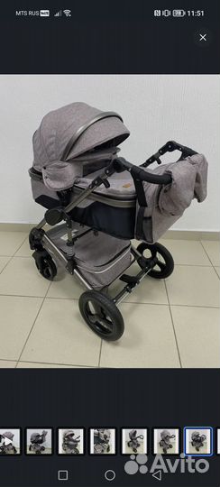 Коляска 3 в 1 с автолюлькой