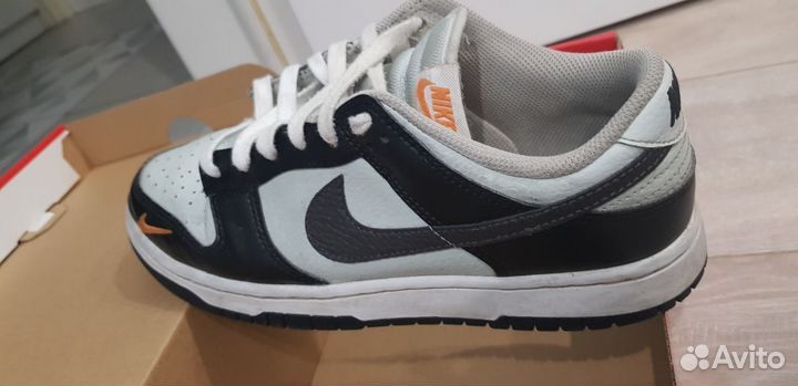 Кроссовки Nike Dunk Low Grey/Black