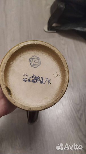 Кружка Байкал СССР керамика 12 см