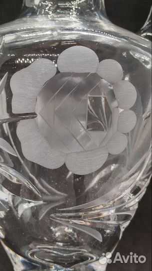 Ваза из хрусталя