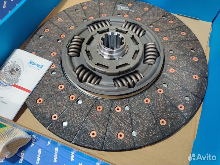 Диск сцепления ведомый ямз 650