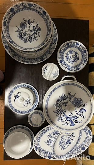 Сервиз столовый Henrietta bogemia Чехословакия