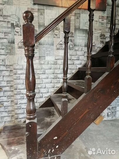 Лестница деревянная бу