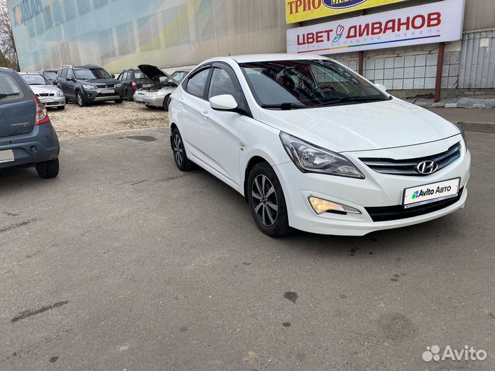 Hyundai Solaris 1.6 МТ, 2015, 99 999 км