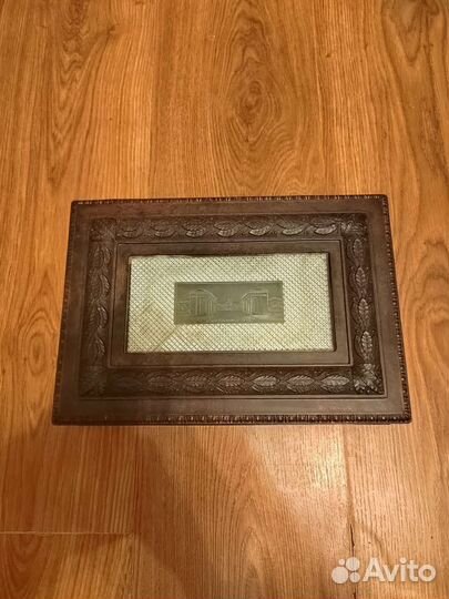 Шкатулка карболит бакелит СССР 50е винтаж