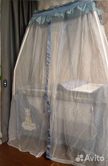 Детская кровать манеж 3 в 1