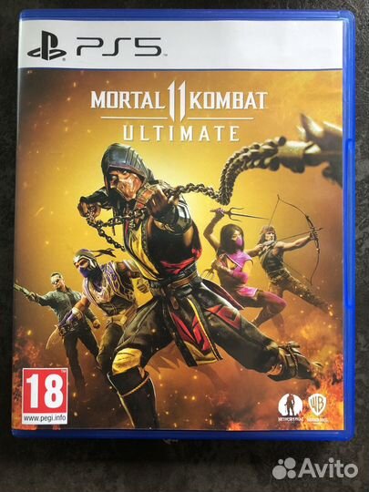 Мортал комбат 11 диск ps5 без цифрового ключа