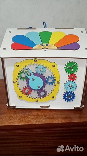 Бизиборд домик со светом