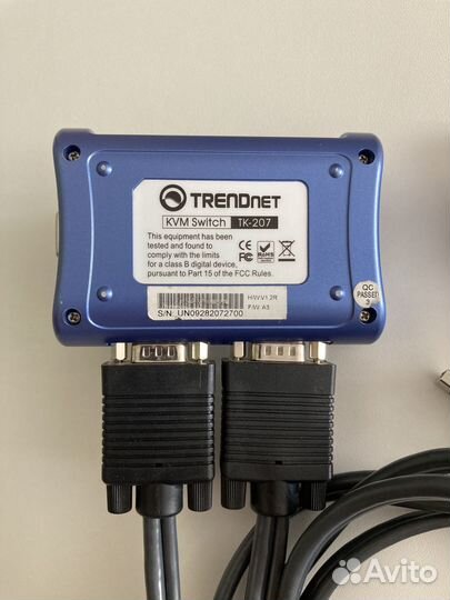 Kvm переключатель Trendnet