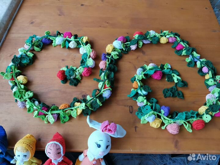 Вязаные игрушки ручной работы