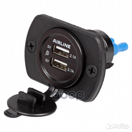 Розетка автомобильная встраиваемая