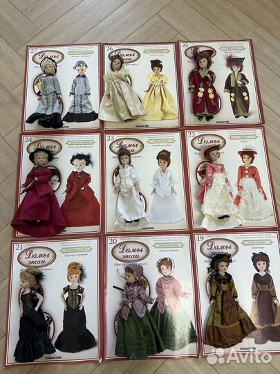 Куклы Дамы Эпохи Деагостини