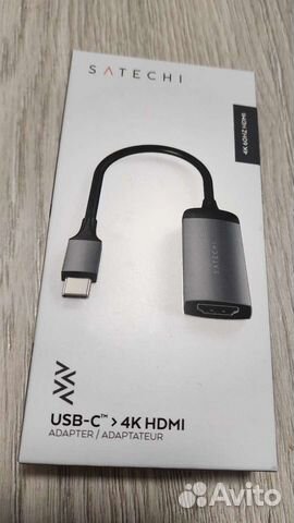 Satechi usb typeC-hdmi переходник