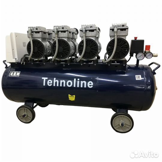 Компрессор безмасляный Tehnoline TB750/4/100L +