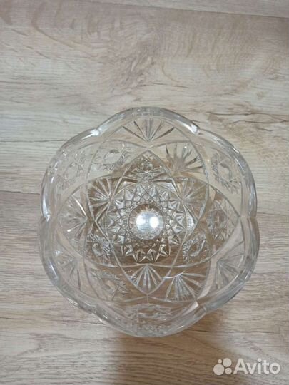 Салатник хрустальный СССР