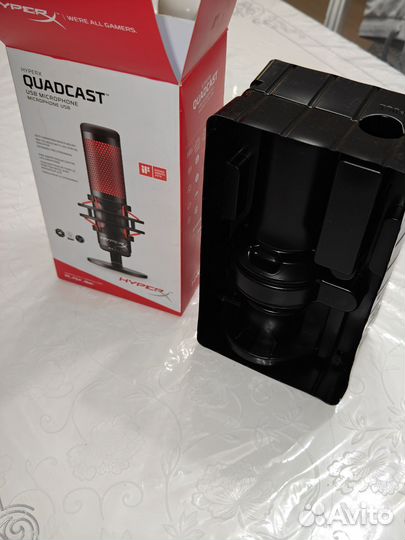 Микрофон hyperx quadcast s