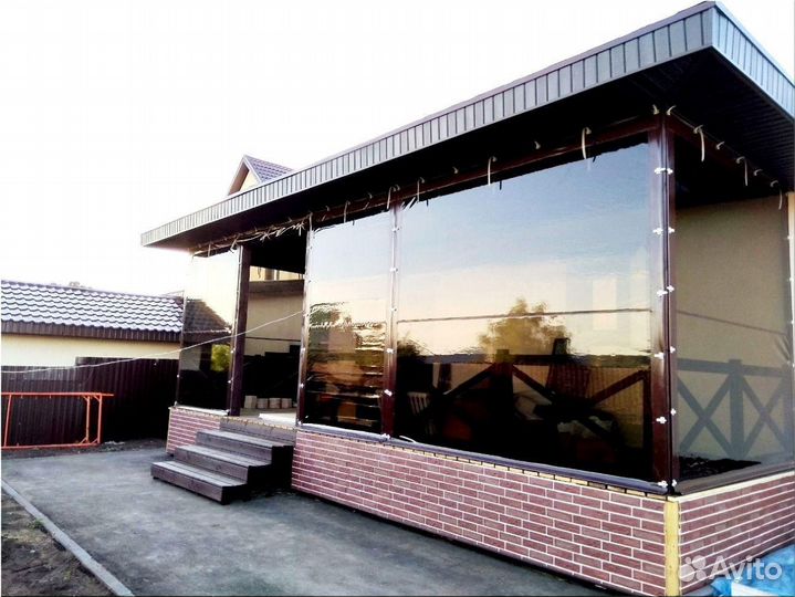 Мягкие окна на террасу, беседку, веранду