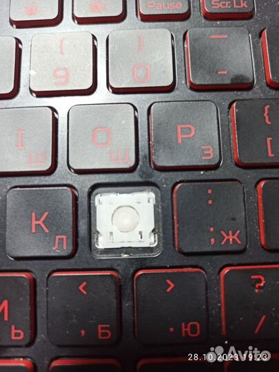 Кнопки клавиатуры Acer nitro 5 поштучно