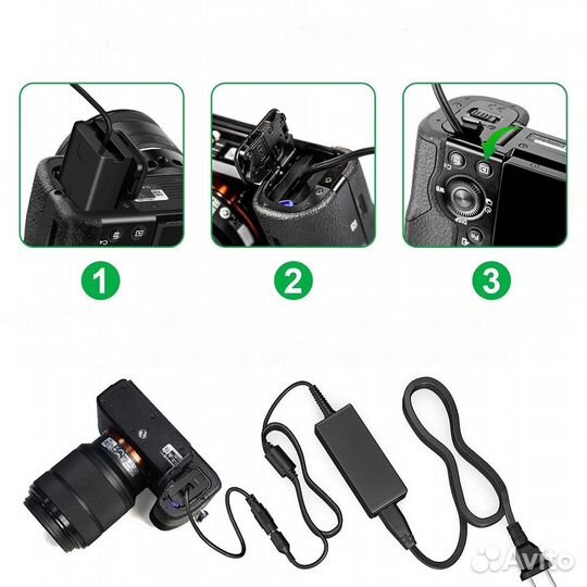 NP-FW50 пустышка AC-PW20 адаптер питания