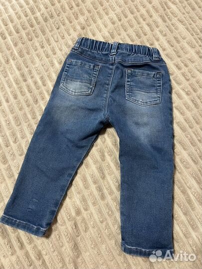 Джинсы для девочки 80