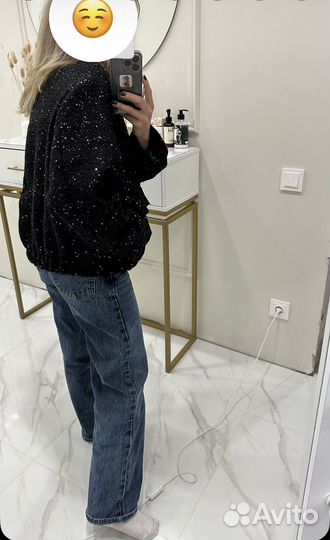 Бомбер женский zara