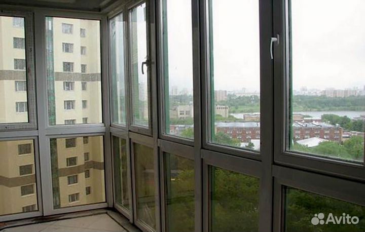 Остекление балкона, лоджии