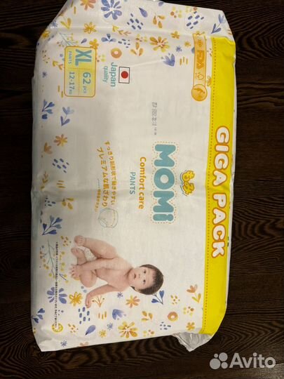 Трусики (памперсы) Momi М, L