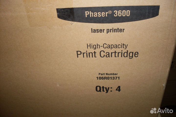 Тонер-картридж Xerox 106R01412 - новый оригинал